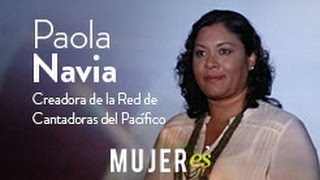 Paola Navia  Antropóloga y creadora de la Red de Cantadoras del Pacífico [upl. by Annaitsirhc]