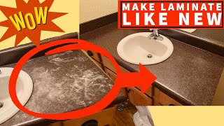 Restore a Bleached or Faded Laminate Countertop  Rejuvenate [upl. by Arita]