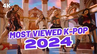 TOP 100 MOST VIEWED KPOP SONGS OF 2024 APRIL  WEEK 4 [upl. by Nrojb98]