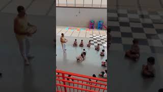 Aula de Capoeira na Educação Infantil [upl. by Nahs647]