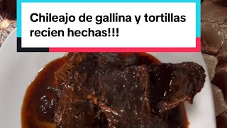 CHILEAJITO CON TORTILLAS AL COMAL [upl. by Hachman]