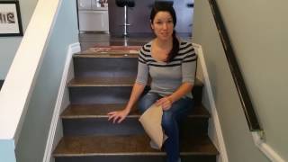 Paper Bag Flooring on Stairs  paperbagflooringcom [upl. by Niawtna356]