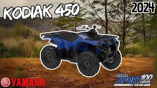 Walkaround  Yamaha Kodiak 450 2024 [upl. by Ettenor]