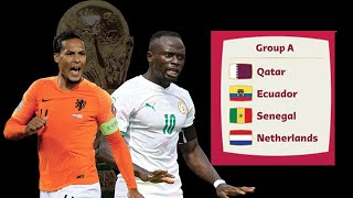 🚨 URGENT Mondial 2022 Le Sénégal dans le même groupe que les PaysBas et le Qatar [upl. by Laamaj337]