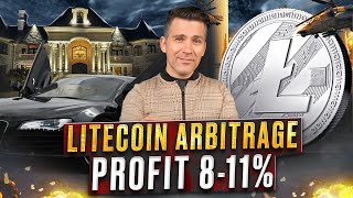 Crypto Arbitrage  How Litecoin Arbitrage Work In 2024  Profit 11  Crypto Scheme [upl. by Asira]