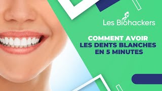 Comment avoir les dents blanches 🦷 en 5 minutes [upl. by Nyllij]