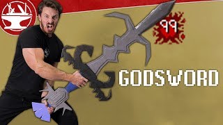 Old School RuneScape GODSWORD in real life [upl. by Halfdan]