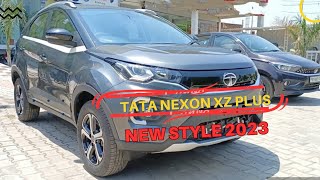 Tata Nexon xz plus  Daytona grey colour  Indias safest SUV car  Tata Nexon xz2023 •Review [upl. by Emmit450]