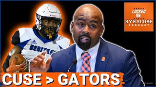 Syracuse Football Loses 4⭐️ Recruit Demetres Samuel to Florida Gators  Syracuse Orange Podcast [upl. by Marx]