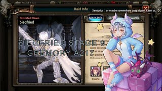 Kings Raid  Siegfried Raid Stage 9 Gremory [upl. by Lienahs]