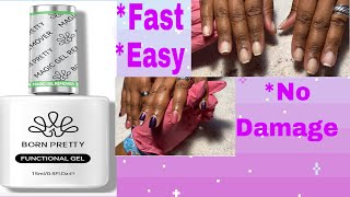 Magic Gel Nail Polish Remover  Born Pretty brand ​⁠bornprettyofficial [upl. by Seve]