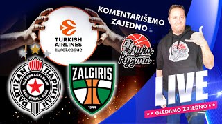 Partizan – Žalgiris  Evroliga 202425 [upl. by Bala75]