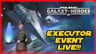 EXECUTOR EVENT  Discarded Doctrine  LIVE Star Wars Galaxy of Heroes [upl. by Rosina645]