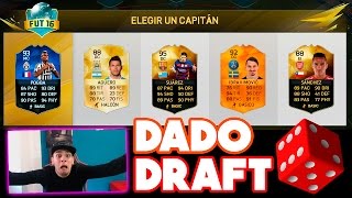 FUT DRAFT CON DADO  FIFA 16 ULTIMATE TEAM [upl. by Esinwahs]