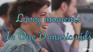 Larry Stylinson moments in One Direction Music Videos [upl. by Toft]