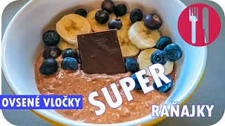 Ovsené Vločky s Proteinom│Recept na Raňajky Šampiónov [upl. by Aruabea]