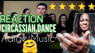 REACTION  Amazing Circassian Dance  Laperise  Adige Folk Music [upl. by Legyn]