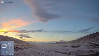 Kangerlussuaq Airport West Cam Cloud Action on 2023 12 11 [upl. by Dody]