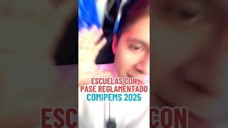 COMIPEMS 2025 ESCUELAS CON PASE AUTOMÁTICO [upl. by Dajma700]