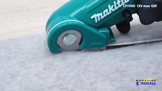 Multicortadora a Bateria 12V Multi Cutter Makita CP100D [upl. by Ridglea323]