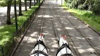 Heaton Park Tramway Manchester on board Horse Tram L53 [upl. by Ylrak]