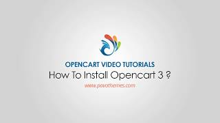 How to install OpenCart 3 step by step video tutorials [upl. by Eissac678]