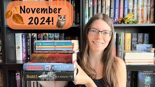 READ  READING  TBR November 2024 [upl. by Charleton]