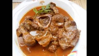 OSSOBUCO DE TERNERA EN SALSA DE VINO TINTO [upl. by Seroka]