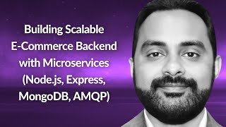 Building Scalable ECommerce Backend with Microservices  Jubin Thomas  Conf42 JS 2024 [upl. by Araiet]