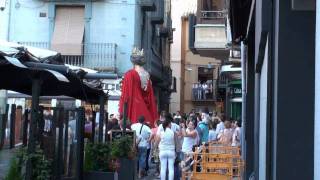 Gegants d´Olot  Cercavila de Corpus [upl. by Gunn904]