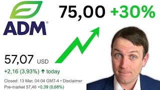 ADM Stock Still A Buy  30 to 50 Upside [upl. by Anialram]