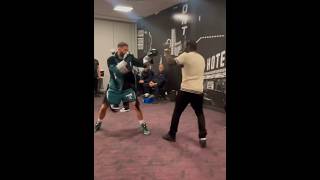 Caleb Plant and Terence Crawford playing around  Plant vs Mccumby boxing calebplant shorts [upl. by Allemac761]