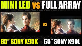 Sony X90L vs Sony X95K  Sony X90L TV  Sony X95K TV  Sony Mini LED vs Full Array  Sony X95K PS5 [upl. by Neira]