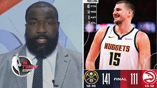 NBA TODAY  Nikola Jokic was the tournaments MVP  Perkins reacts to Nuggets DESTROY Hawks 141111 [upl. by Asilana]