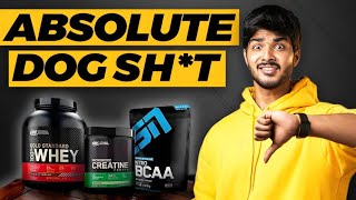 WORST amp BEST Fitness Supplements  Muscle Building And Fat Loss  Tamil [upl. by Querida]