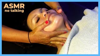 ASMR para DORMIR Skincare y Masajes Relajantes Facial Cuello Espalda REAL  Soul ASMR No Talking [upl. by Tewell]