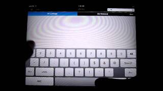 Comcast XFINITY TV iPad App  Review [upl. by Ilojne]