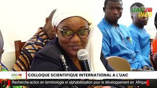 COLLOQUE SCIENTIFIQUE INTERNATIONAL A LUAC [upl. by Guss437]