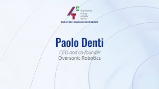 4e 2024  Gallery Walk intervista a Paolo Denti Oversonic Robotics [upl. by Poll]