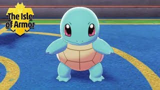 Getting Squirtle in Pokemon Sword amp Shield Isle of Armor [upl. by Laughlin]