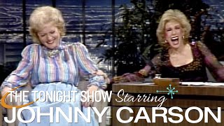 Betty White and Joan Rivers Lay Into Each Other  Carson Tonight Show [upl. by Cotterell]