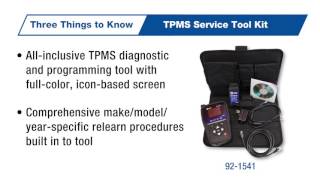 Three Things to Know 921541 TPMS Service Tool Kit [upl. by Acira]