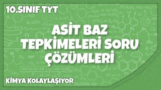 Asit Baz Tepkimeleri soru çözümleri 6D10SınıfTYT [upl. by Grady29]