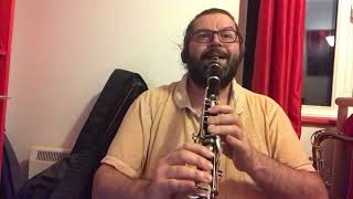 Clarinet Spring Song Mendelssohn Grade 5 ABRSM exam piece [upl. by Avle482]