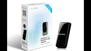 TP Link TL WN823N 300Mbps Mini Wireless N USB Adapter Black [upl. by Anastase182]