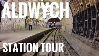 Aldwych Underground Station Tour [upl. by Savvas254]