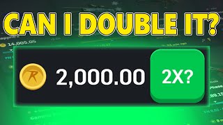 Can I DOUBLE 200000 coins on CSGORoll [upl. by Lakim992]