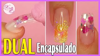 Curso GRATIS 1121💅 Como hacer ENCAPSULADO Básico con MOLDES DUAL SYSTEM en Uñas Acrílicas [upl. by Notelrahc]