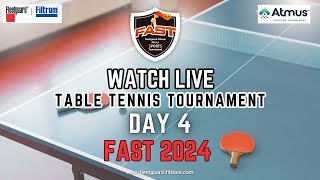 FLEETGUARDFILTRUM ATMUS SPORTS TOURNAMENT FAST 2024  TABLE TENNIS  DAY 4 [upl. by Killigrew]