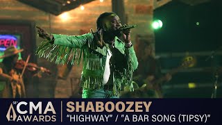 Shaboozey – “Highway”  “A Bar Song Tipsy” medley  Live at CMA Awards 2024 [upl. by Ellerad362]